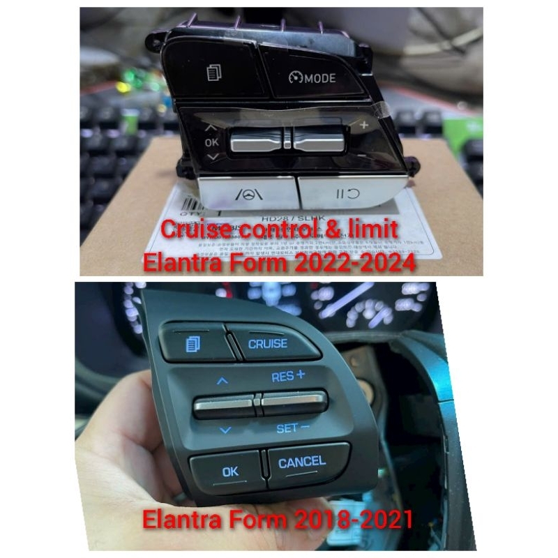Cruise control Hyundai Elantra 2018-2024 chính hãng