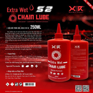 Dầu dưỡng sên X1R, Bôi trơn đa năng 250ml dạng lỏng