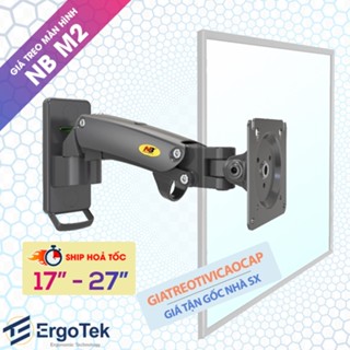 Giá treo màn hình máy tính NB M2 17 - 27 inch - Tay treo màn hình có thể nâng lên xuống gắn tường [ Thay thế NB F120 ]