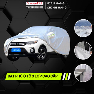 Bạt Phủ Xe Ô Tô 3 Lớp Toàn Xe - Bạt che nắng ô tô - Chống Nắng,Chống Cháy Cho Xe Ô Tô  - TH OFFICIAL
