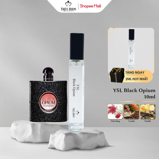 Tinh dầu nước hoa Nữ YSL Black Opium 10ml chính hãng Très Bien hương Bí Ẩn Quyến rũ