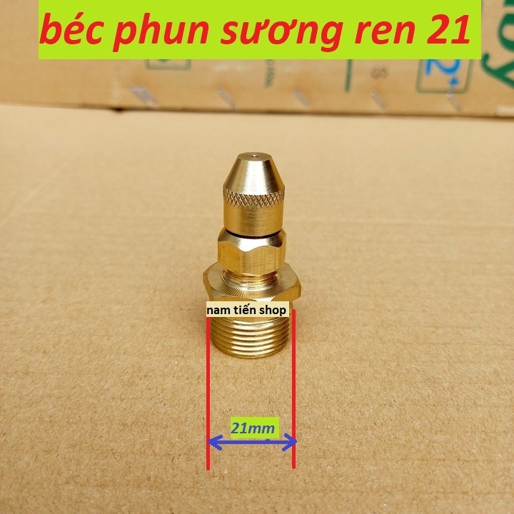 Bec phun sương đồng chân ren 21 - 14
