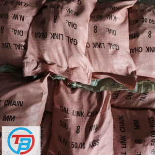 Dây xích sắt mạ kẽm Phi [ 5mm ] CÁP THÉP Thái Bình Vina
