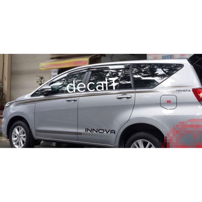 Tem dán sườn xe Innova mẫu mới. Tem Dán Sườn Xe Innova (I0077)