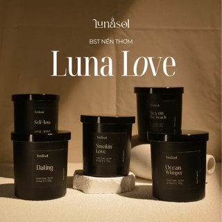   Set quà tặng đặc biệt  NẾN THƠM LUNASOL- BTS LUNA LOVE - Tặng kèm thông điệp vũ trụ ngẫu nhiên 