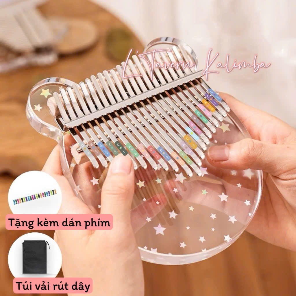 Đàn kalimba cho bé đàn cho bé tập chơi kalimba 17 phím đàn kalimba 21 phím có giao hỏa tốc đàn kalim