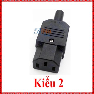 Phích cắm nguồn AC C13 250V 10A