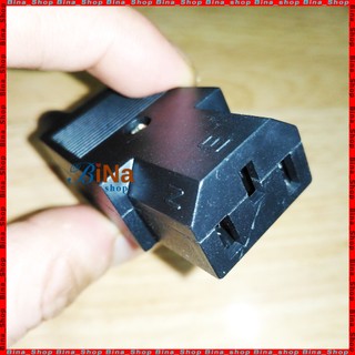 Phích cắm nguồn AC C13 250V 10A