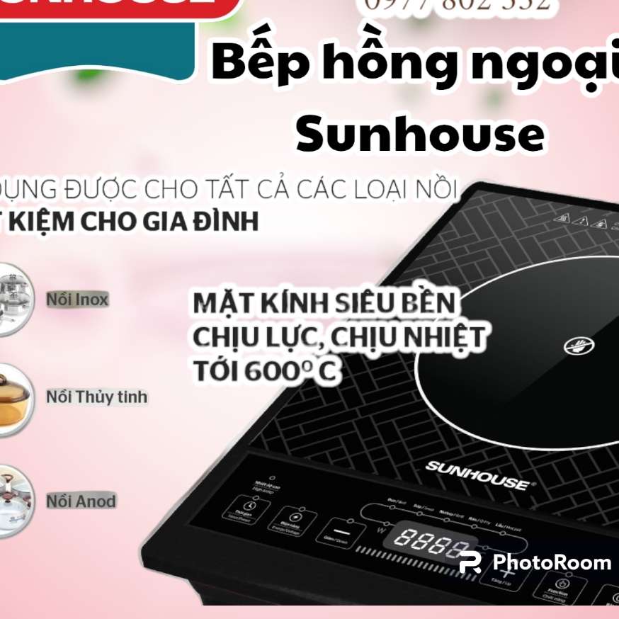 BẾP HỒNG NGOẠI SUNHOUSE