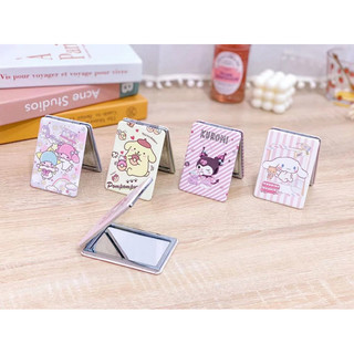 Gương 2 mặt mini bỏ túi Hello Kitty - Doremon Doraemon