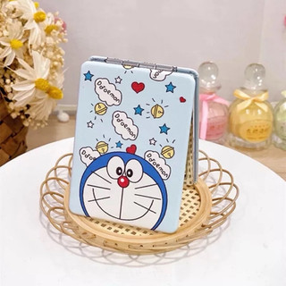Gương 2 mặt mini bỏ túi Hello Kitty - Doremon Doraemon