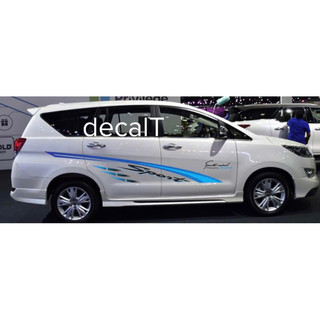 Tem Dán sườn Xe Innova Sport. Tem Dán Sườn Xe Innova (I0117)