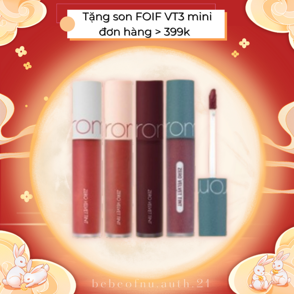 Son kem Romand Zero Velvet Tint