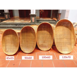 Nôi tre cho bé nằm võng khỏi cong lưng (Trẻ sơ sinh từ 0-24 tháng tuổi, có thể đặt lên võng xếp)