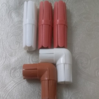 Cút nối thanh treo rèm màn cửa nhôm phi 28mm