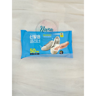 Khăn giấy lau giày Daiso 50 miếng Hàn Quốc - bill ✈️ từ Hàn Quốc về