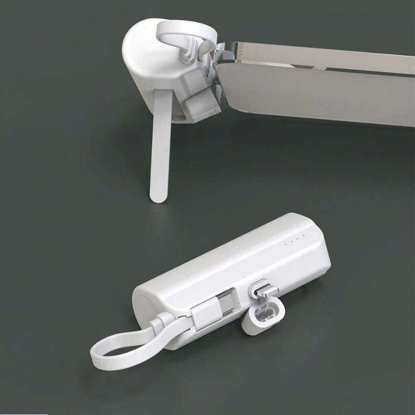 Sạc Dự Phòng Actimon 5000 mah, Pin Dự Phòng Mini Không Dây Cao Cấp Nội Địa Hàn Quốc