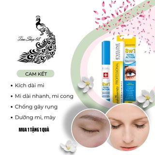  Dưỡng mi dài Eveline dưỡng mi giảm gãy rụng mọc dài dày hơn cong tự nhiên 