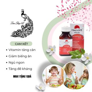 Vitamin tăng cân HaemonVit giúp tăng cân cho người gầy trẻ em ăn ngủ ngon cam kết an toàn