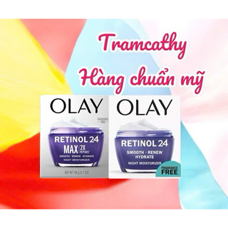  Kem olay retinol 24 max 2x dưỡng ẩm chống lão hóa tái tạo da trắng sáng ban đêm 