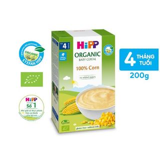 Bột ăn dặm hipp ngũ cốc bắp non 250g