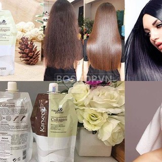 Kem ủ tóc Collagen Karseell Maca power 500ml