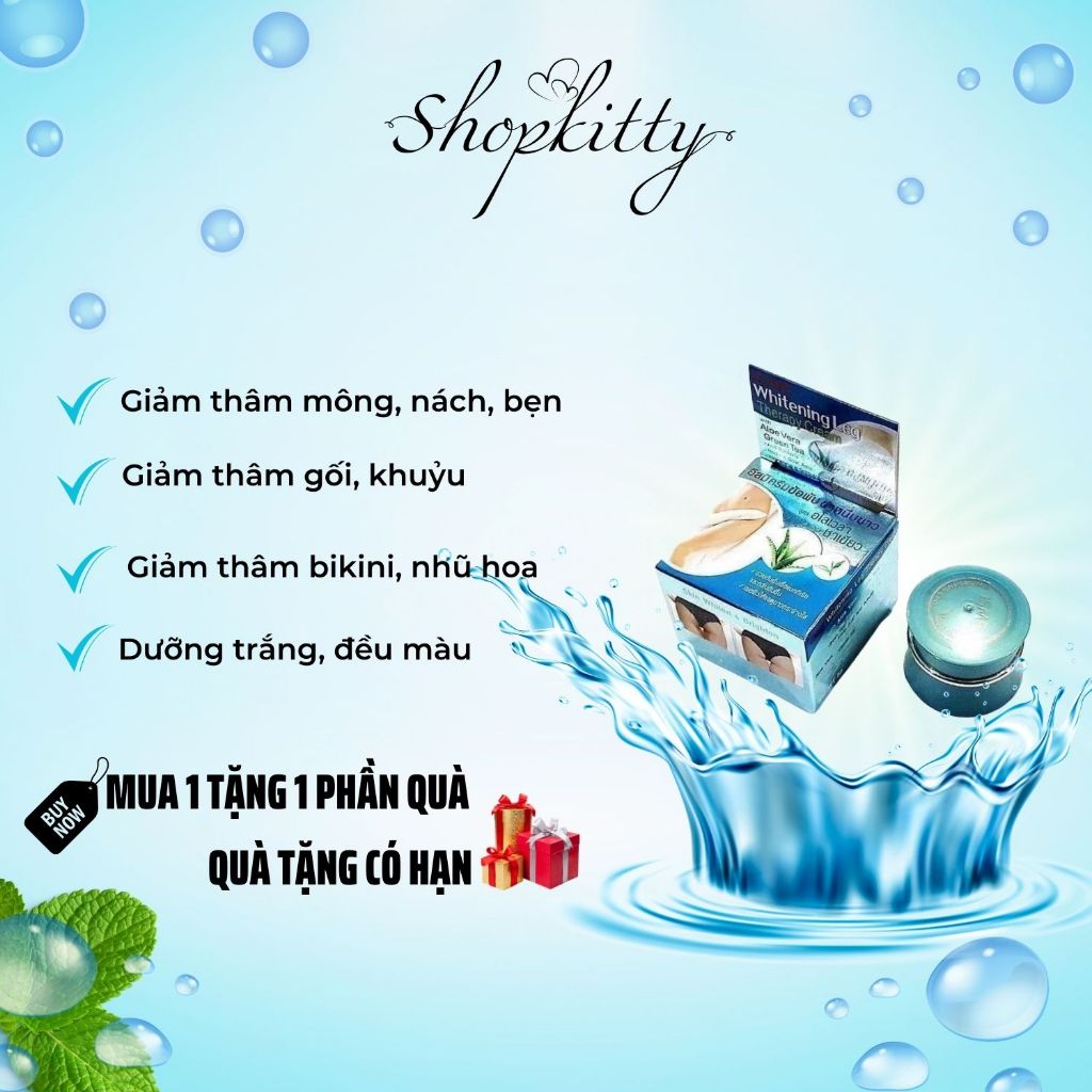 Thâm mông ISME Whitening giảm thâm body nách mông bẹn đầu gối khuỷu tay bikini nhũ hoa khử mùi hôi