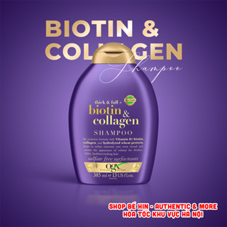 Dầu gội cao cấp Biotin & Collagen Đức, 385ml, Cam kết hàng chuẩn chính hãng