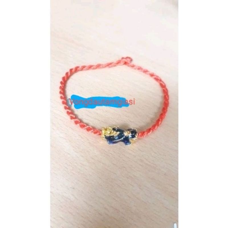 Vòng tay chỉ đỏ tỳ hưu 7 li