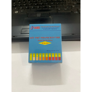 Bộ kít thử hàn the chuẩn của viện Công Nghệ Tiên Tiến TP.HCM