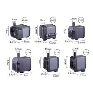 Máy bơm chìm bể cá mini quạt điều hoà hơi nước lọc tràn ATMAN 2.5W 5W 6W 8W 13W 27W | AT 301s 302s 303s 304s 305s 306s