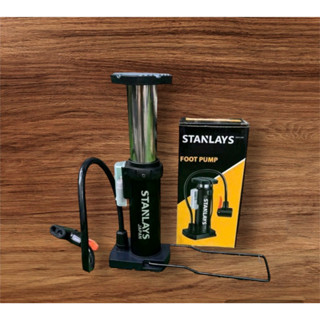 Bơm Đạp chân mini đa năng gấp gọn STANLAYS