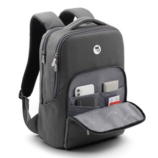 Ba lô laptop thời trang công sở cao cấp Mikkor The Maddox nhiều ngăn rộng rãi, vải chống nước bảo hành 5 năm