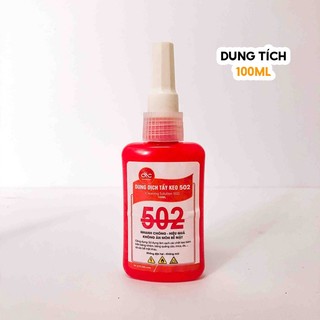 Dung Dịch Tẩy Keo 502 Trên Bề Mặt Nhựa: Eco, Plast, Vinco, Dán Da, Mica Và Alu,...
