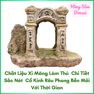 CỔNG LÀNG CỔ CHỮ NHO – TIỂU CẢNH TRANG TRÍ BONSAI