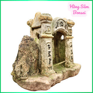 CỔNG LÀNG CỔ CHỮ NHO – TIỂU CẢNH TRANG TRÍ BONSAI