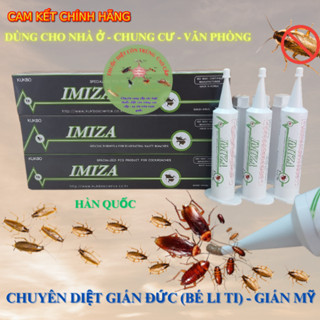 Thuốc (gel) diệt gián lan truyền IMIZA 35g Hàn Quốc - chuyên diệt các loại gián Đức (gián bé li ti), gián Mỹ - 1 Tuýp