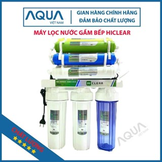 Máy lọc nước RO không vỏ tủ HICLEAR 8 - 9 - 10 cấp lọc lắp gầm bếp lọc sạch 99% cặn bẩn uống trực tiếp đầy đủ linh kiện