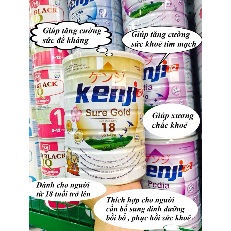 Sữa Kenji IQ Sure tăng cường sức khoẻ