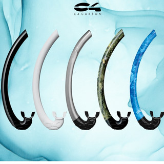 [KÈM KẸP ỐNG] Ống thở C4 Mistral, lặn tự do
