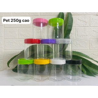 Combo 100 hủ nhựa PET 100g, 200g, 250g