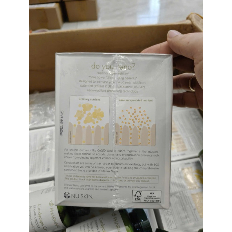 Chính Hãng LifePak Nano Nuskin - Bổ Sung Vitamin Và Khoáng Chất Tăng Cường Hệ Miễn Dịch