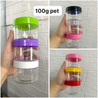 Combo 100 hủ nhựa PET 100g, 200g, 250g