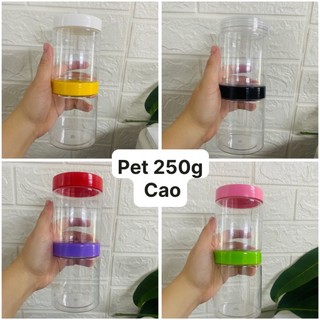 Combo 100 hủ nhựa PET 100g, 200g, 250g