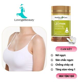 Mầm tăng vòng 1 Healthy Care viên uống nở ngực săn chắc ngực nâng ngực chống chảy xệ hồng nhũ hoa tăng size vòng 1