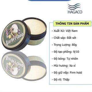 Sáp vuốt tóc tạo kiểu undercut BARBERSHOP giá rẻ