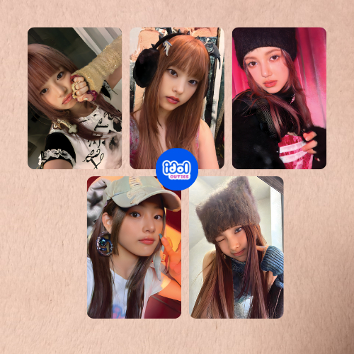 Idol Cuties - NewJeans (Ver_2) - Card bo góc unoff lomo des - in card theo yêu cầu