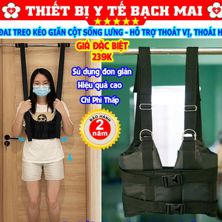 Đai Kéo Giãn Cột Sống Lưng - Hỗ trợ điều trị Thoái hóa, Thoát vị, Đau Mỏi Lưng