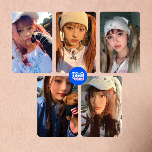 Idol Cuties - NewJeans (Ver_1) - Card bo góc unoff lomo des - in card theo yêu cầu