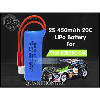GNB / Tattu 450mAh 2S 80C 7.6V LiHV  XT30 / JST